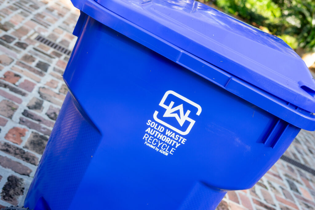 Curbside Recycling Can