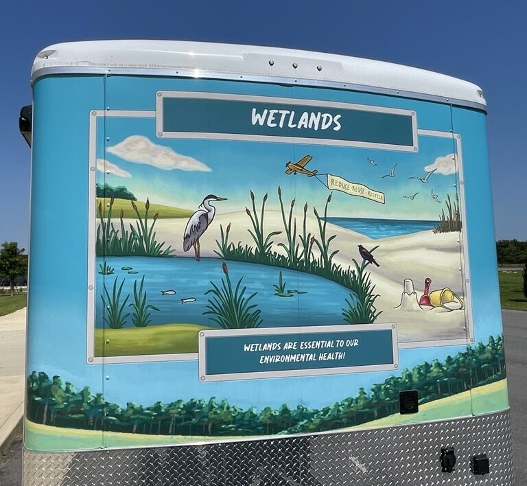 Front of Waste & Recycling Mobile Adventure