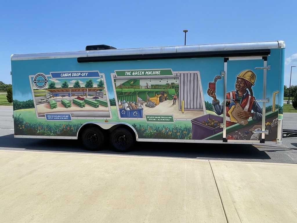 Outside of Waste & Recycling Mobile Adventure
