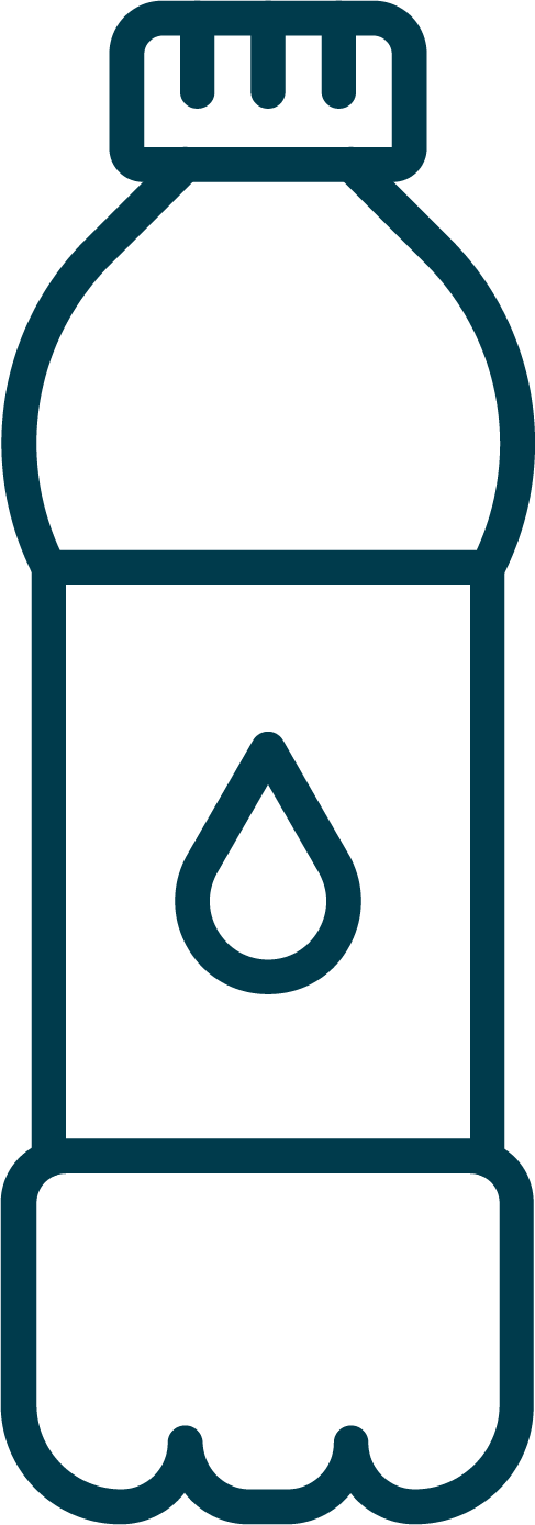 PET plastic icon